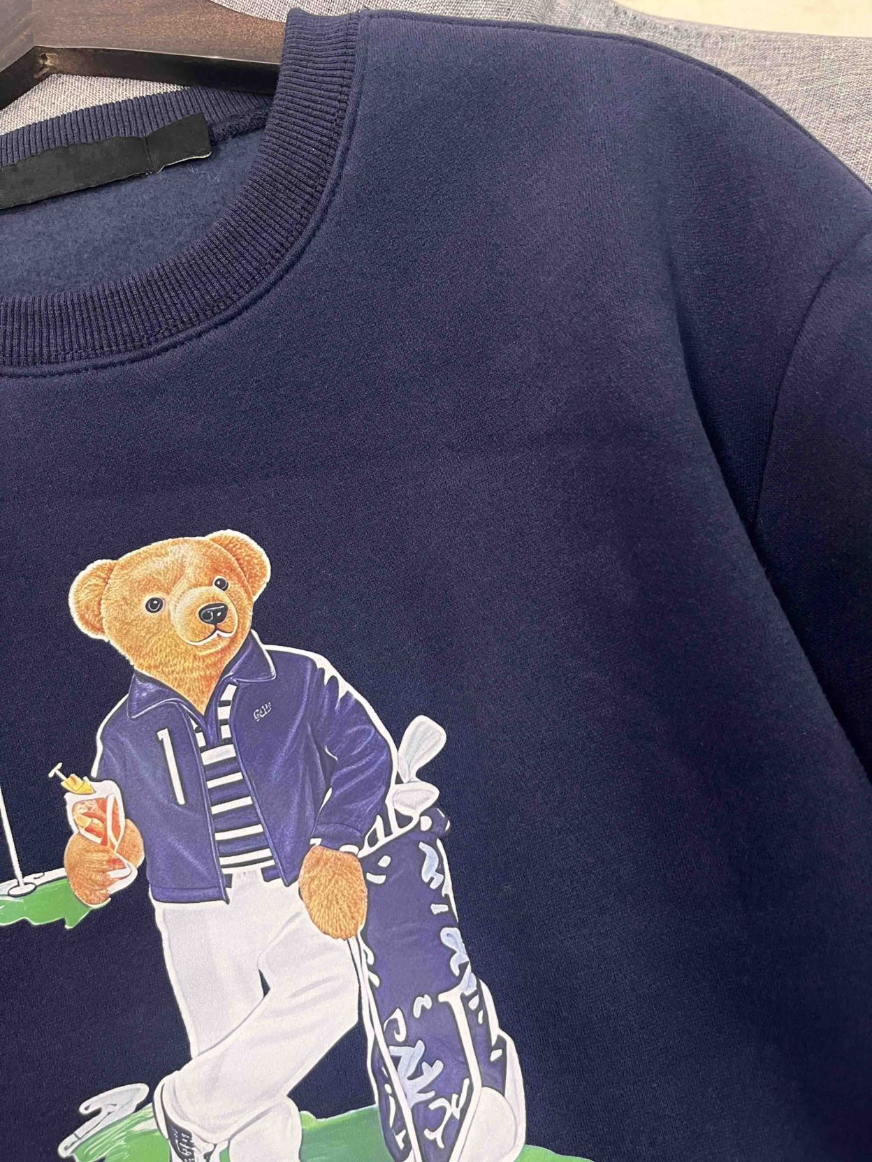 Sudadera sin capucha Polo Bear Golf