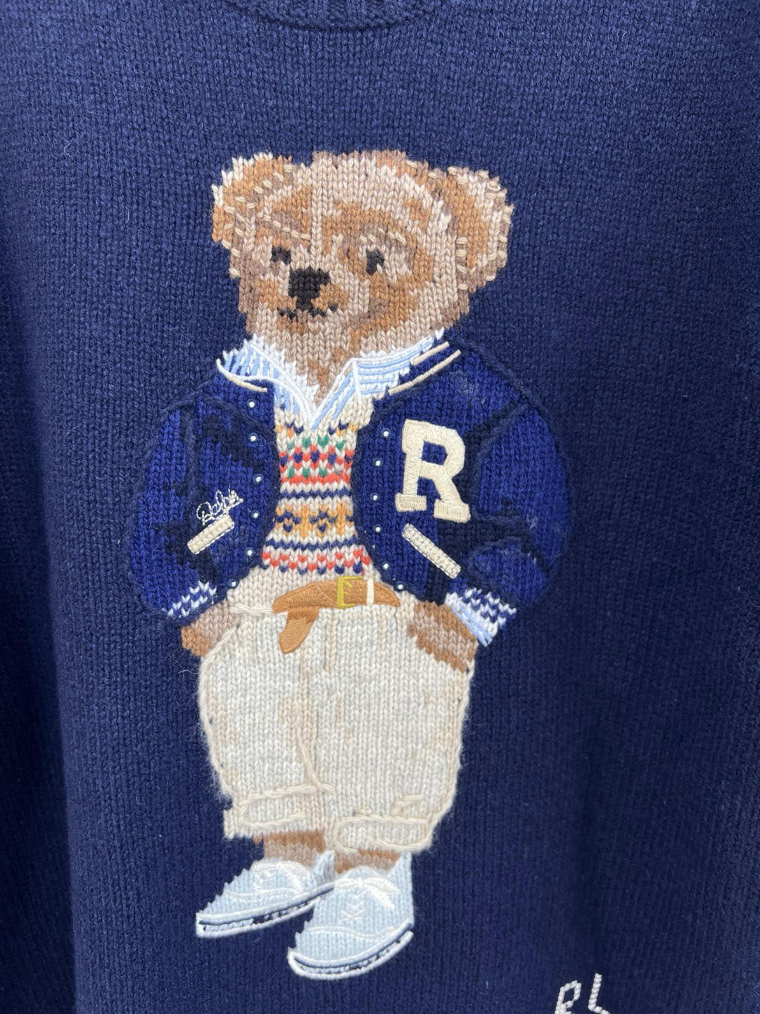 Jersey de Lana y Cachemira RL Bear