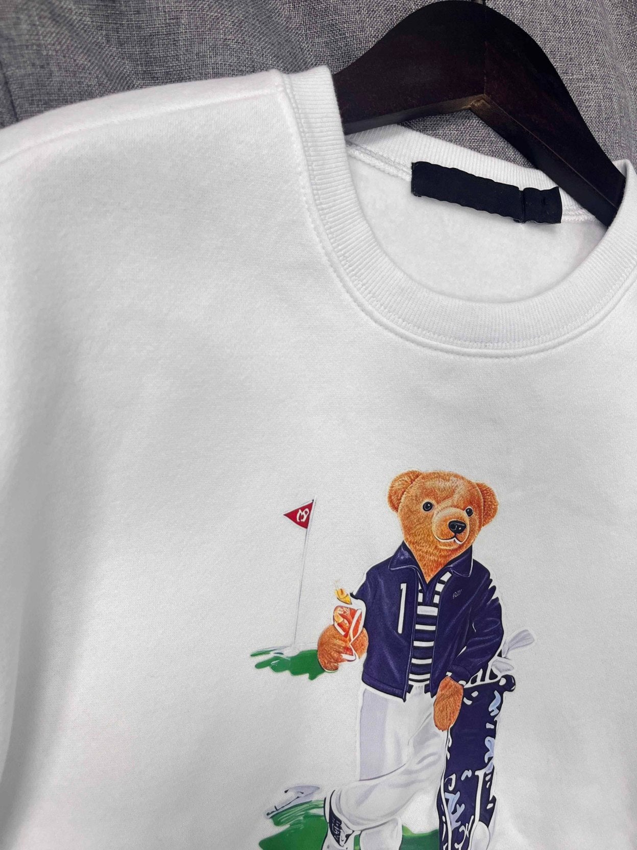 Sudadera sin capucha Polo Bear Golf