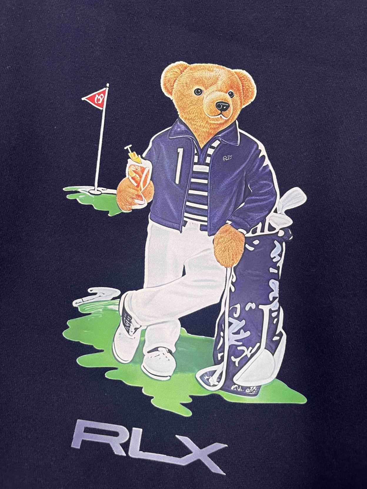 Sudadera sin capucha Polo Bear Golf